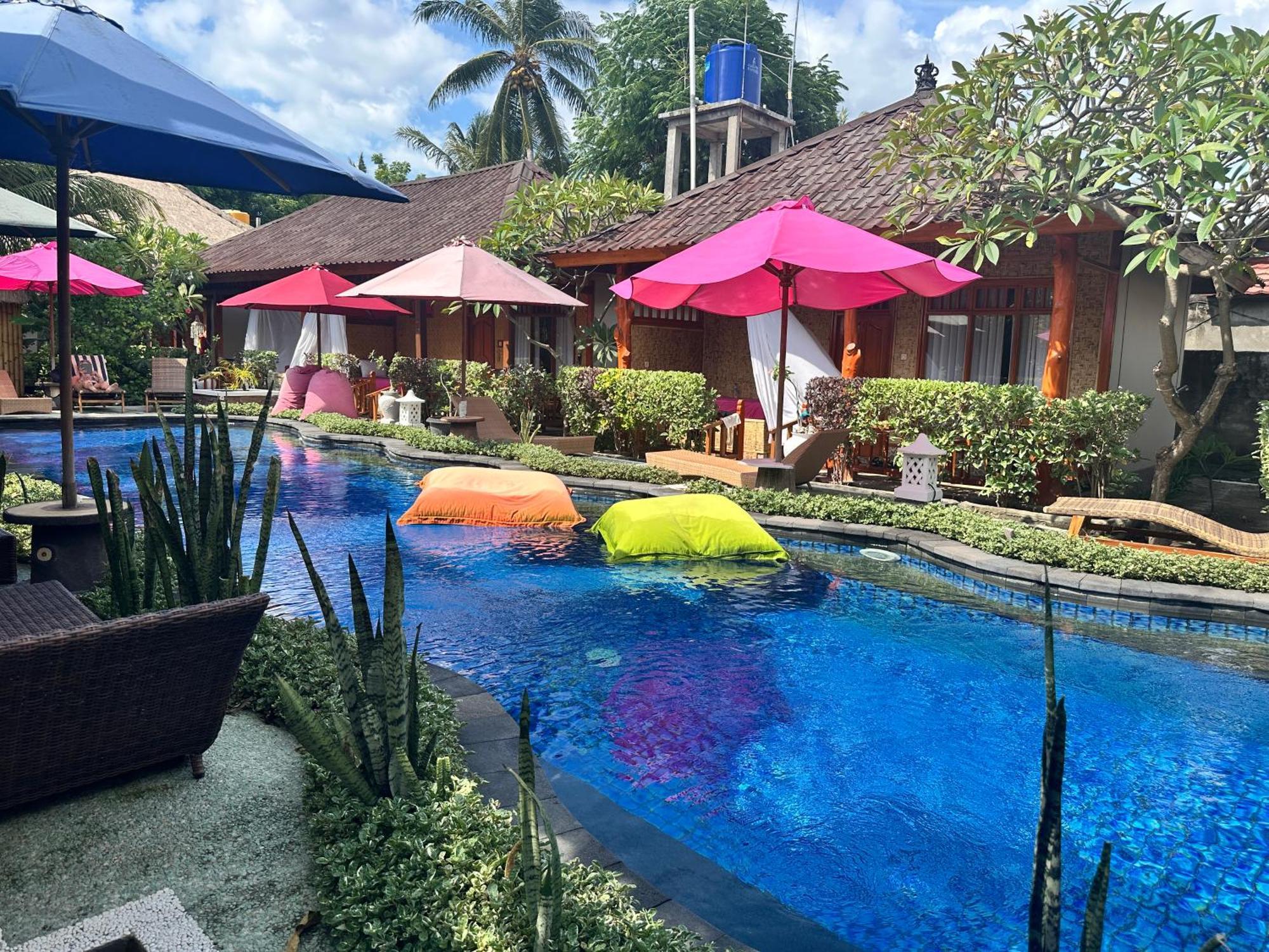 Sunny Rose Bungalows Gili Air - Adults Only ภายนอก รูปภาพ