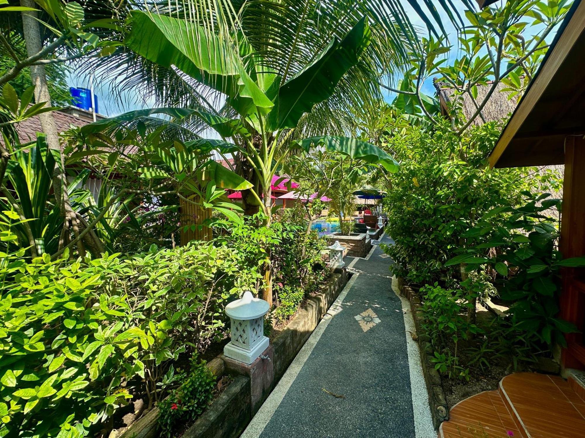 Sunny Rose Bungalows Gili Air - Adults Only ภายนอก รูปภาพ